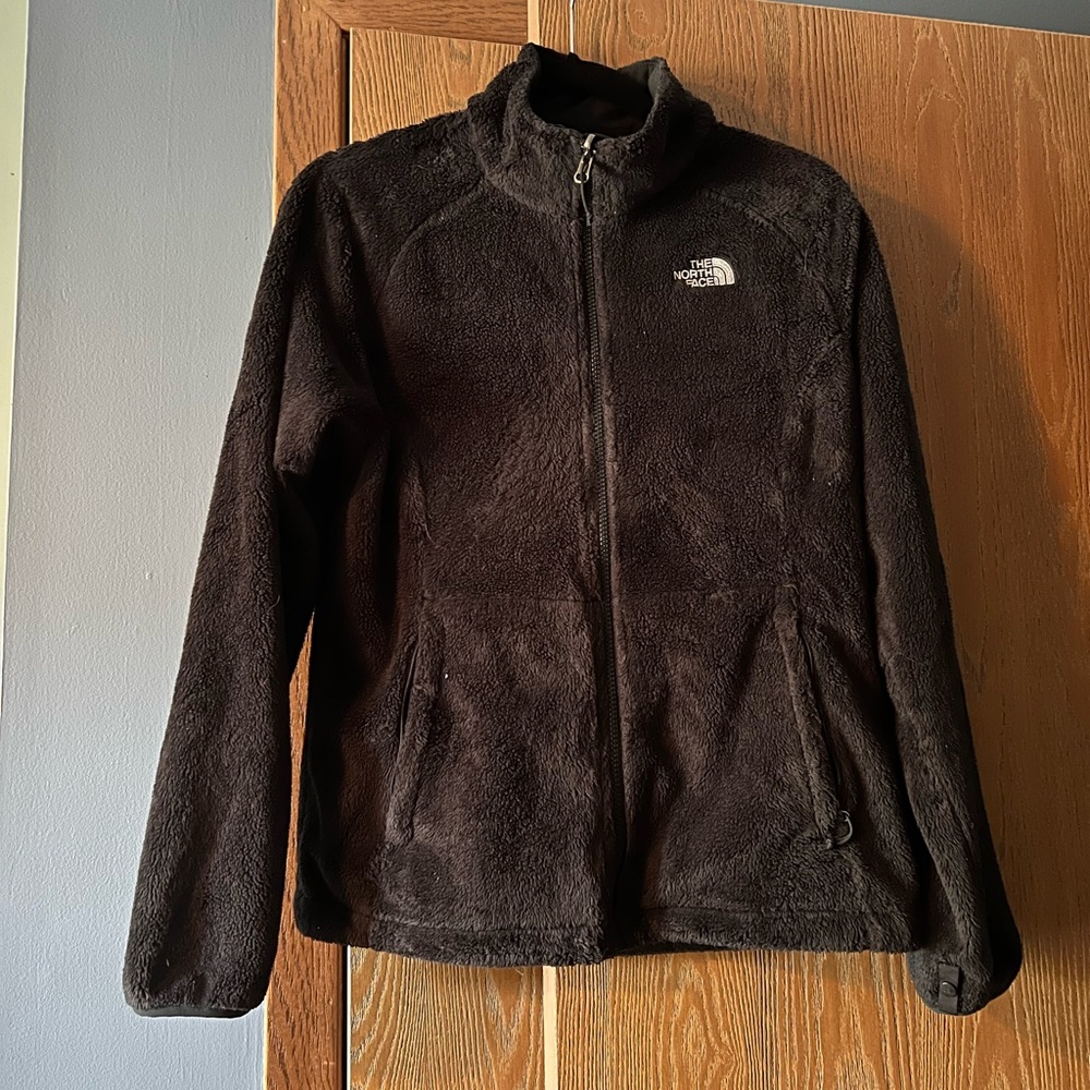 Fuzzy fleece jacket